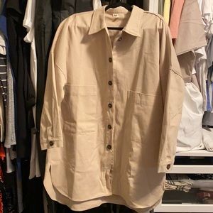 Long shirt jacket
